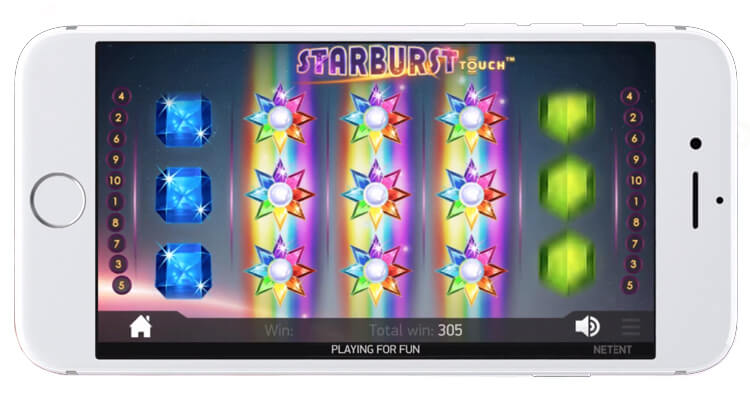 Starburst WILDは同時に3つまで