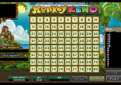 Monkey KENO