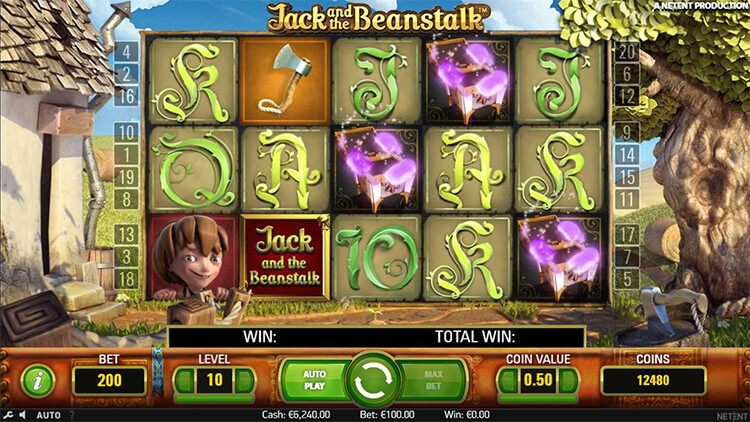 Jack and the Beanstalk スキャッター絵柄