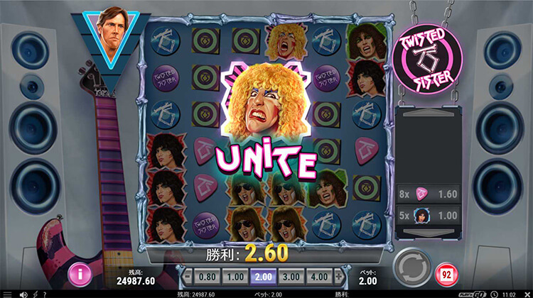 Twisted Sister ユナイト