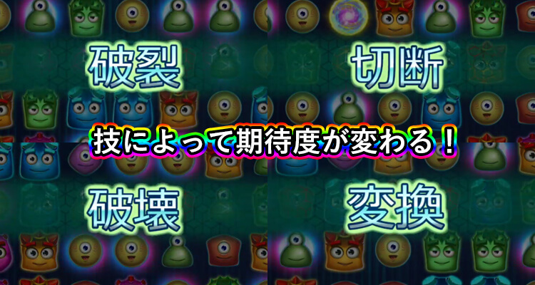 リアクトゥーンズの技