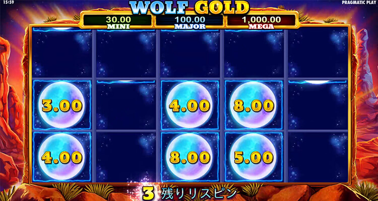 ウルフゴールド マネーリスピン