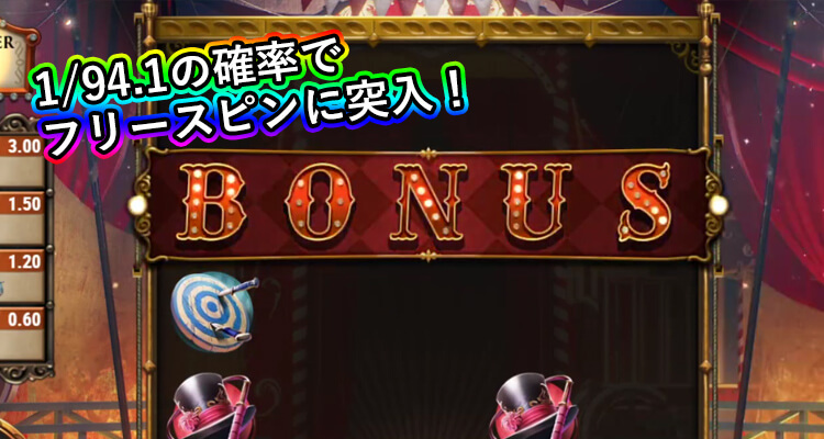 Golden Ticket2ボーナス突入画面