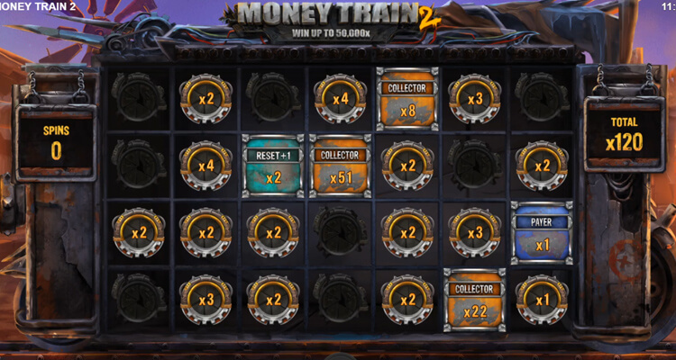 Money Train2シンボルごとの出現確率