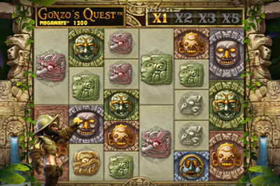 Gonzo’s Quest Megaways（ゴンゾークエストメガウェイズ）