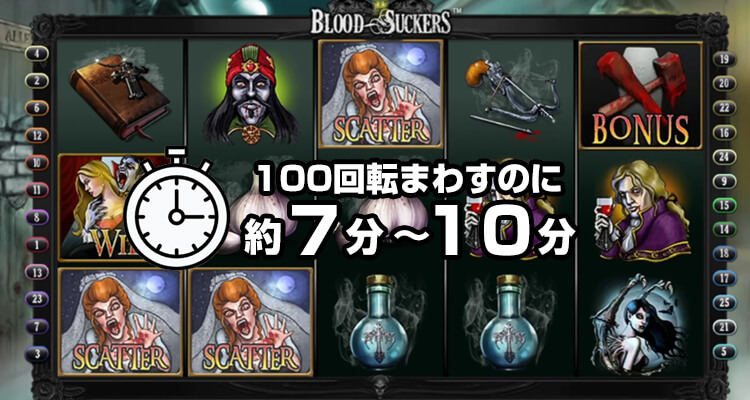 Blood Suckers消化スピード