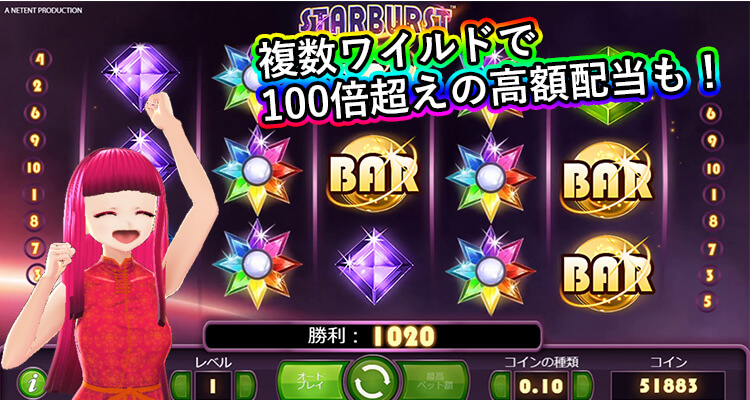 Starburst ワイルド平均配当期待値