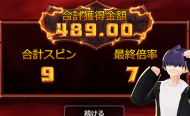 400倍OVERの配当