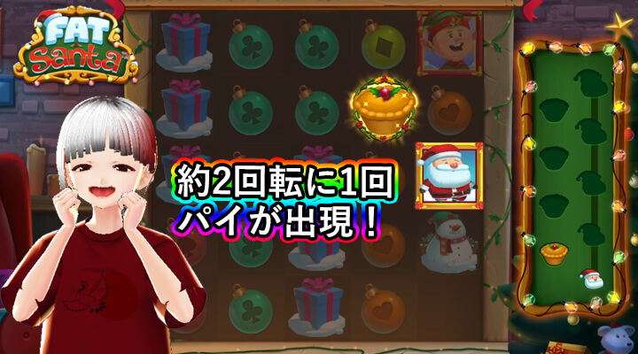 クリスマスパイ出現率