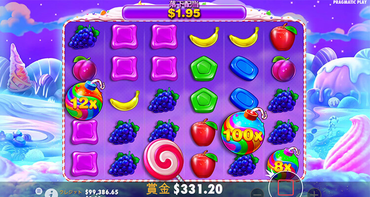 Sweet Bonanza マルチプライヤー倍率別データ