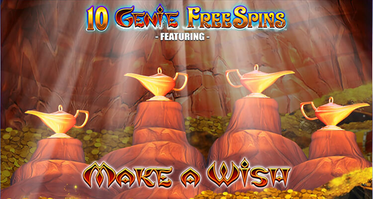 Genie Jackpots Megaways フリースピン開始