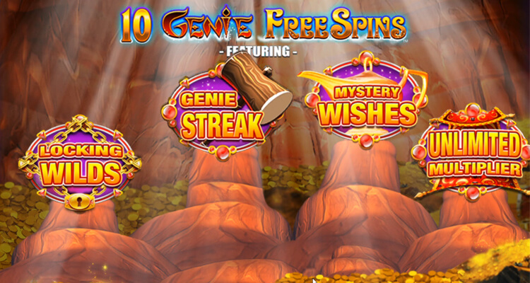 Genie Jackpot Megawaysフリースピンタイプ
