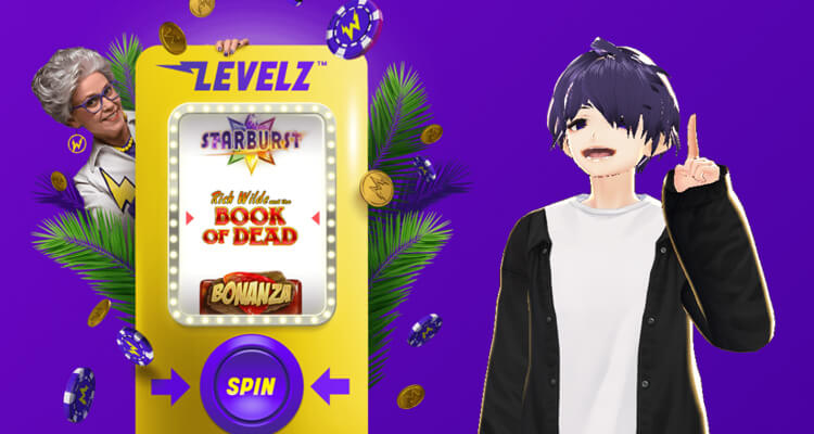 Levelz（レベルズ）を使いつつスロットをプレイする