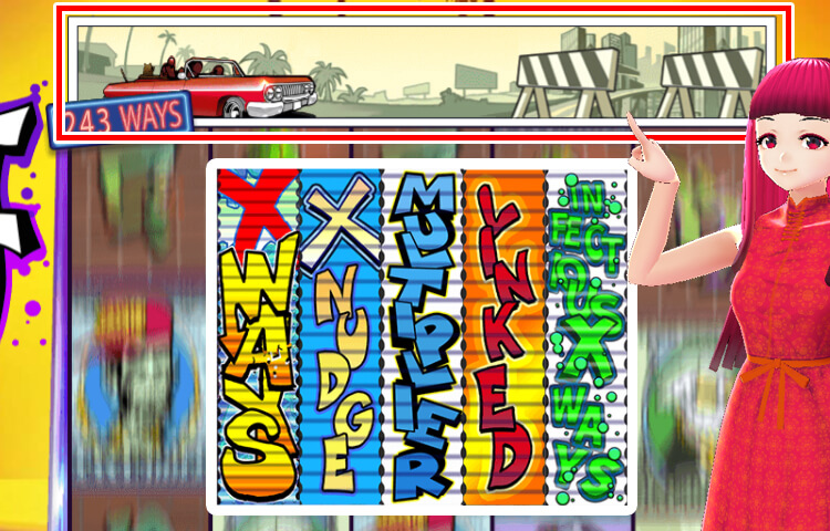 East Coast VS West Coastのフリースピンボーナス