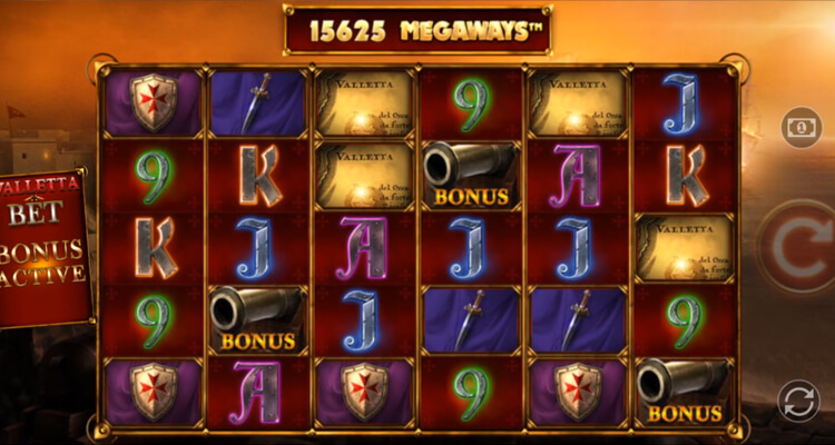 Valletta Megawaysのフリースピンボーナス