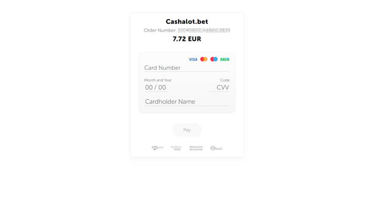 CASHALOT入金方法