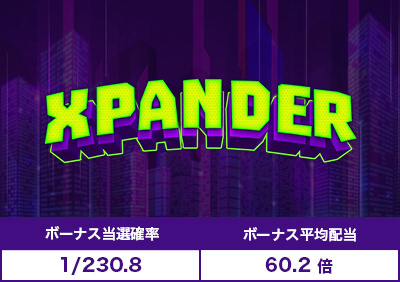 Xpanderの演出・ボーナス確率/各種データ解説 | しぼななスロット解析