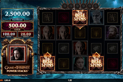 Game of Thrones Power Stacksの見どころ