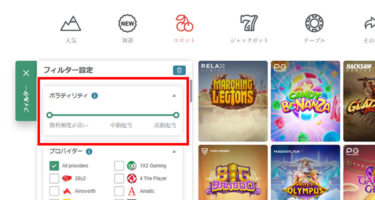 ボラティリティ