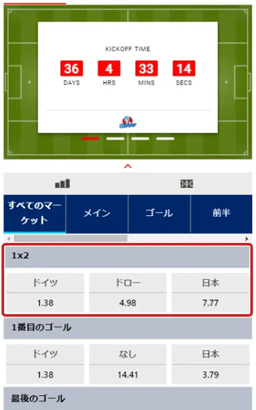 1x2（ワンバイツー）