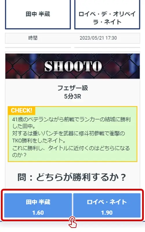 BeeBetスペシャルベット方法