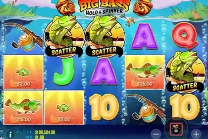 ビッグバス・ホールドアンドスピナーの勝てるポイント
