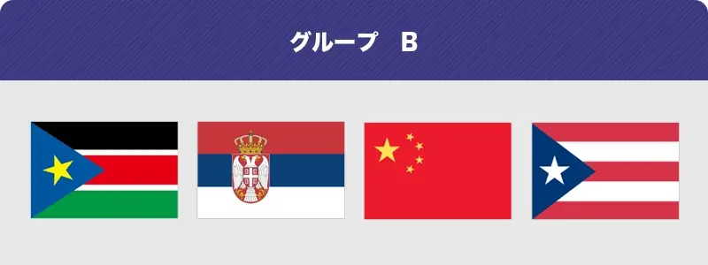 バスケワールドカップ グループ B