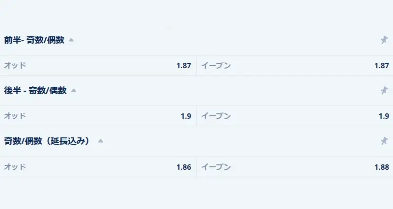 オッドイーブン