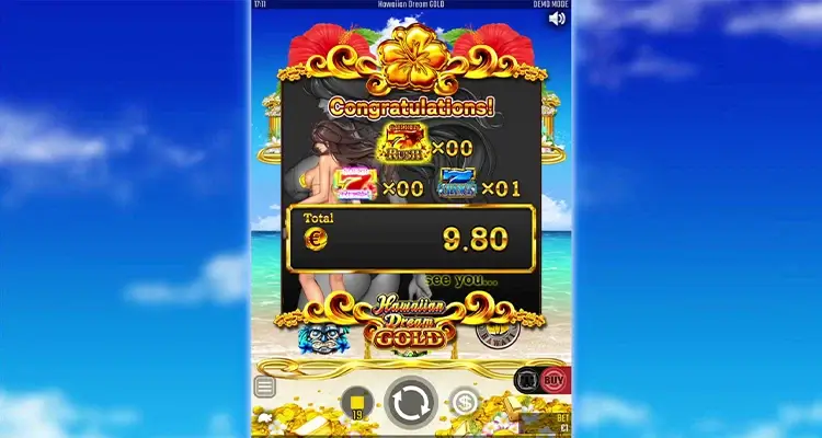 ボーナスの続きから始まる