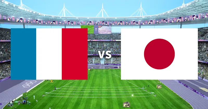 予選ラウンド2試合目　フランス vs 日本