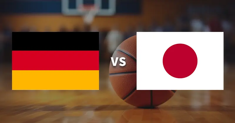 予選ラウンド1試合目　ドイツ vs 日本