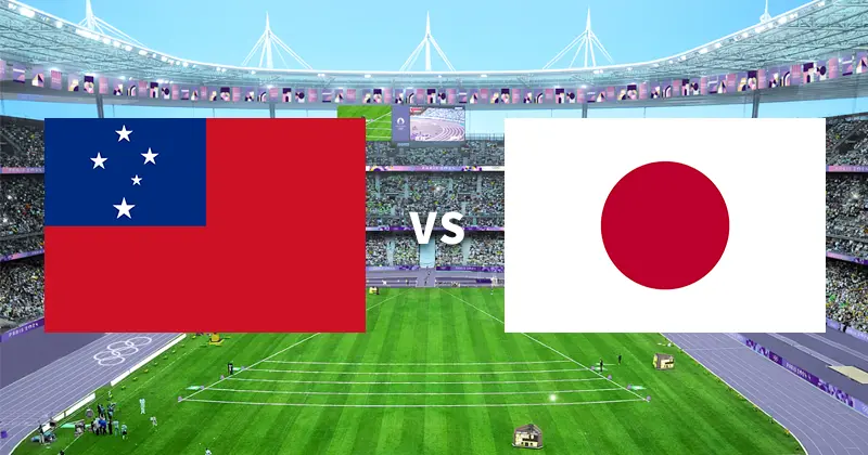男子9-12位決定戦　サモア vs 日本