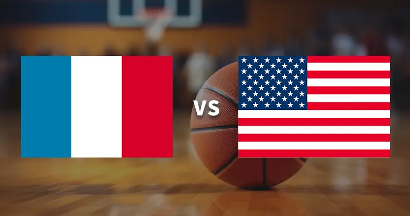 【8月11日】男子決勝　フランス vs アメリカ合衆国