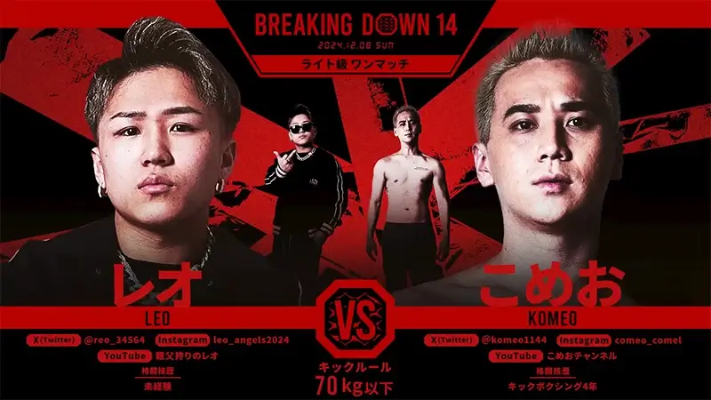 レオ VS こめお