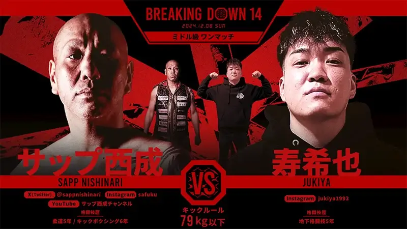 サップ西成 VS 寿希也