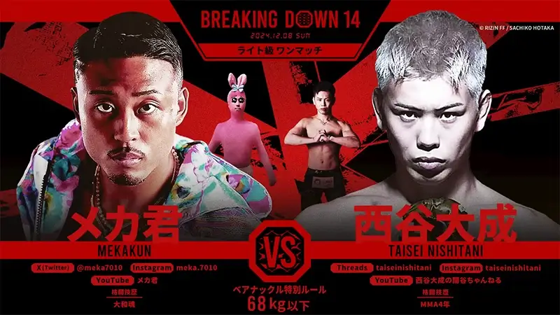 メカ君 VS 西谷大成