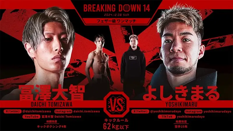 冨澤大智 VS よしきまる