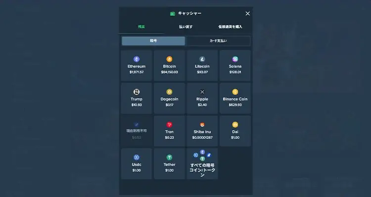 デュエルビッツ入金方法