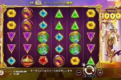 Gates of Olympus 1000（ゲーツ・オブ・オリンパス 1000）